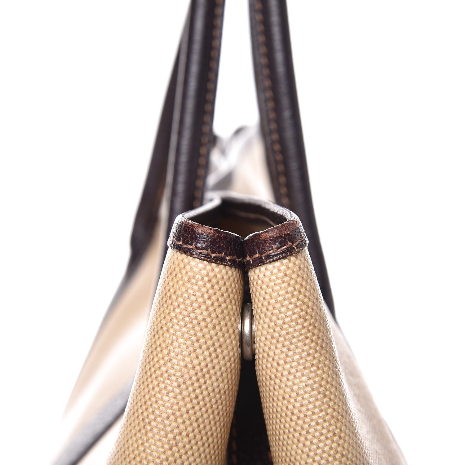 Hermes Buffle Sindhu Toile Garden Party 36 MM Tote Marron Fonce 16 of 16