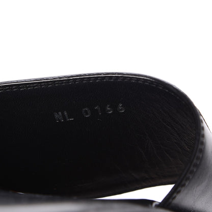 Louis Vuitton Calfskin Checkpoint World Tour Flat Mules 37 6 of 9