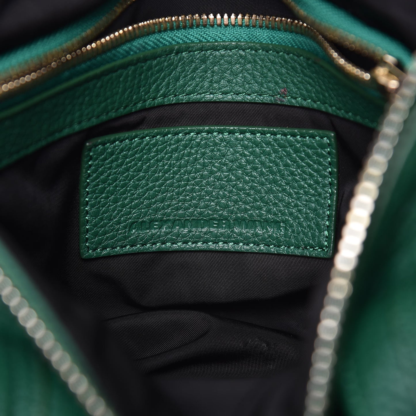 Pebbled Lambskin Rocco Vine Gold Hardware