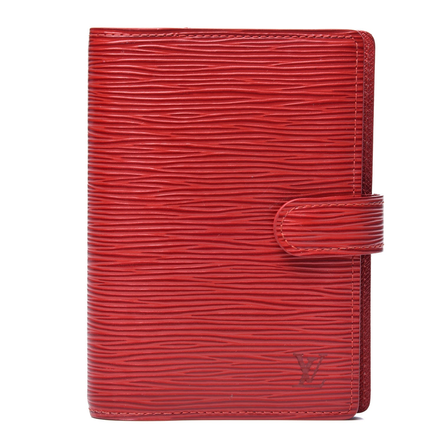 Louis Vuitton Epi Small Ring Agenda Cover Castillan Red 1 of 9