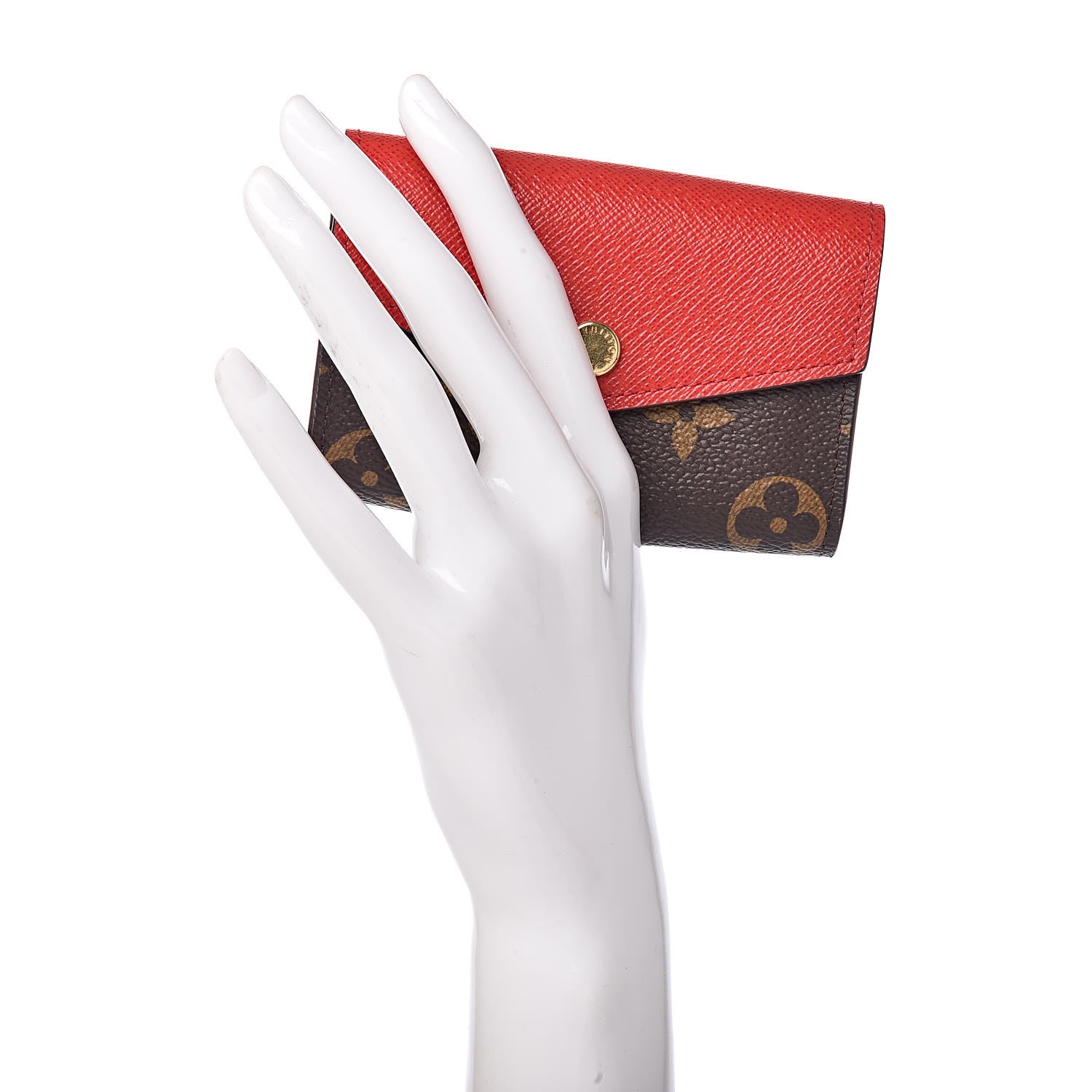 Louis Vuitton Monogram Sarah Multicartes Coquelicot 2 of 6