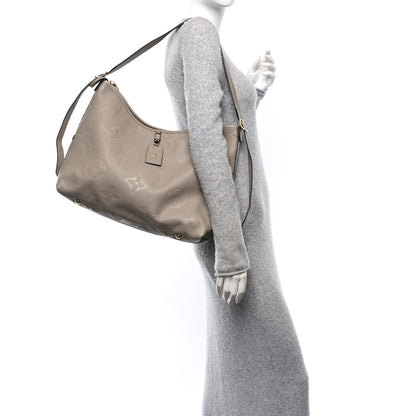 Louis Vuitton Empreinte Monogram Giant CarryAll MM Tourterelle 2 of 10