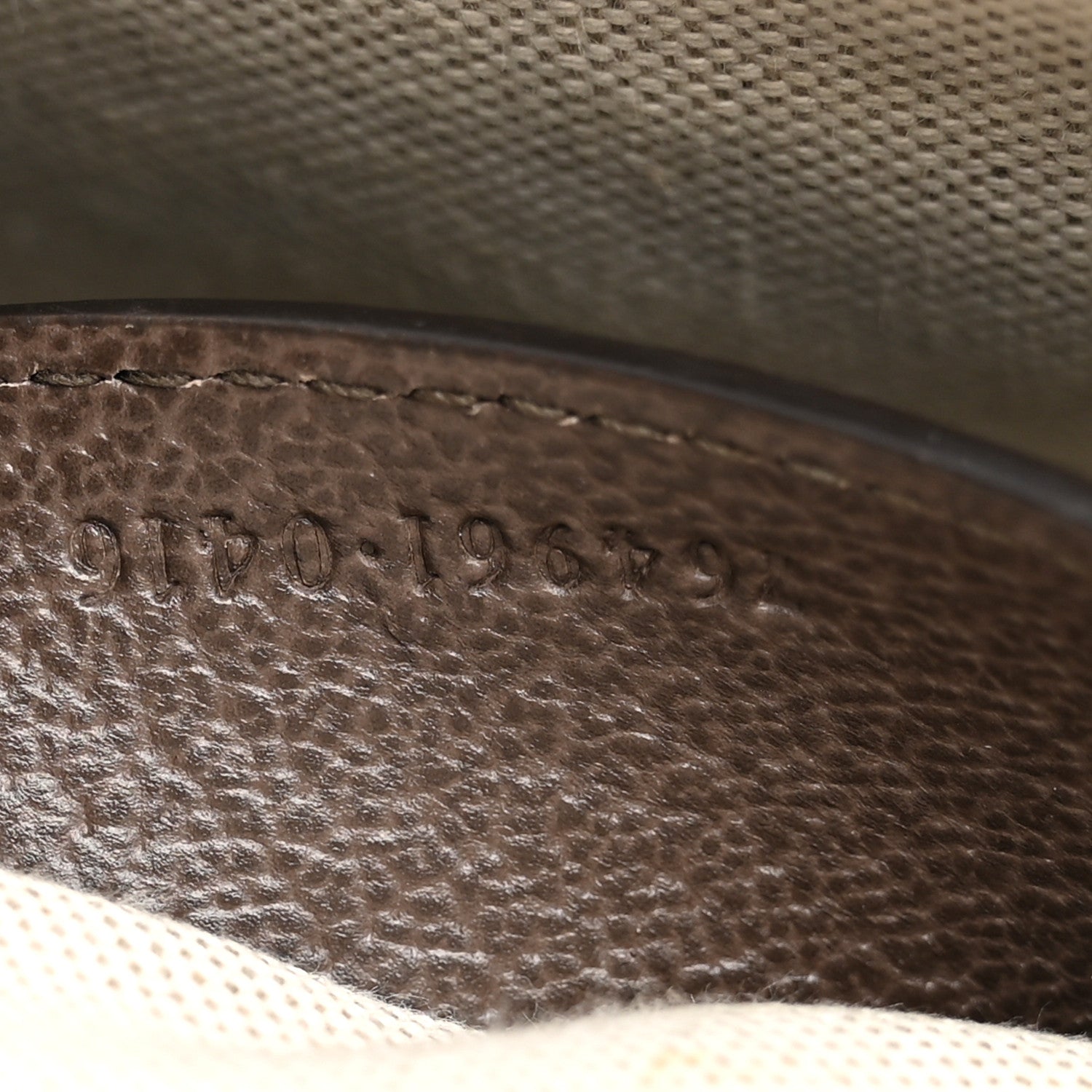 Gucci GG Supreme Monogram Textured Dollar Calfskin Web Mini Ophidia Envelope Shoulder Bag Beige Ebony 6 of 12