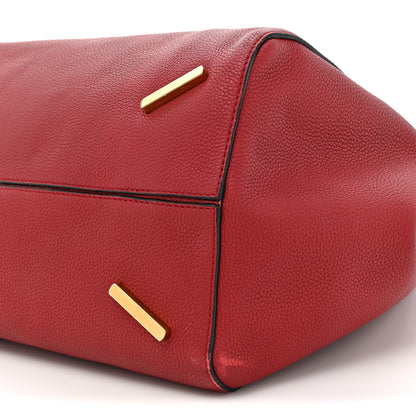 Loewe Calfskin Barcelona Tote Scarlet Red 9 of 21