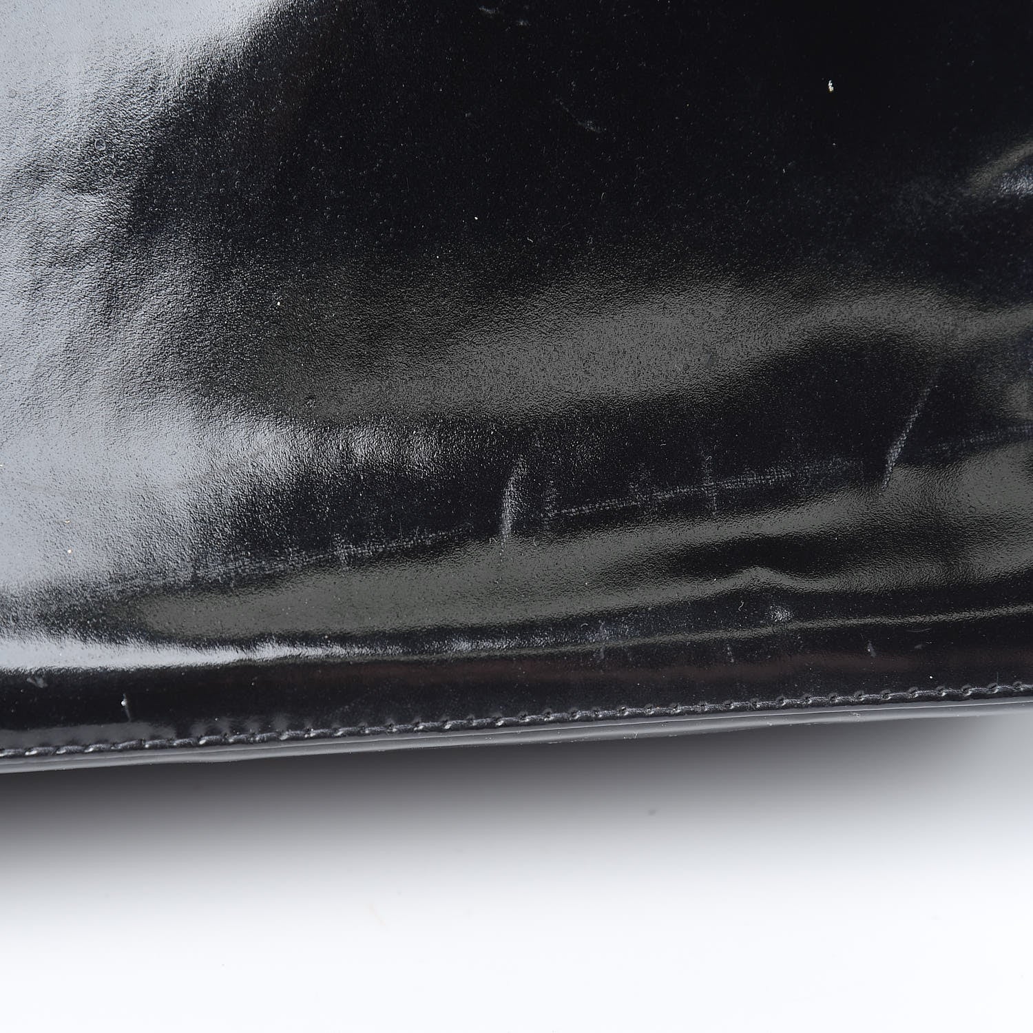 Chanel Vinyl CC Flap Bag Black 13 of 19