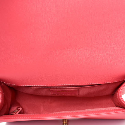 Chanel Caviar Quilted Medium Boy Flap Pink 5 of 9