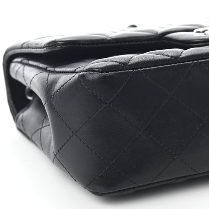 Chanel Lambskin Quilted Mini Rectangular Flap Black 7 of 8