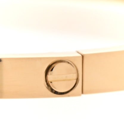 Cartier 18K Yellow Gold Small LOVE Bracelet 18 4 of 8