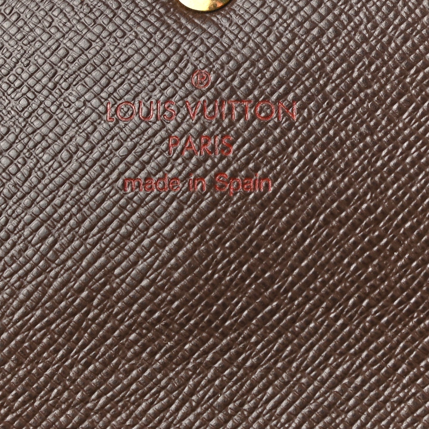 Damier Ebene Sarah Wallet