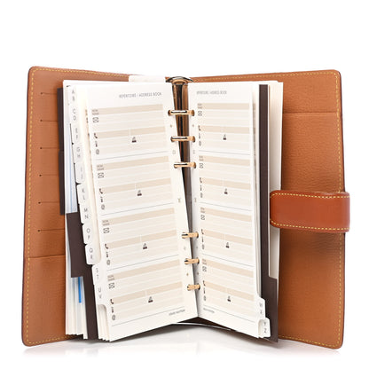 Louis Vuitton Nomade Medium Ring Agenda Cover Caramel 5 of 6