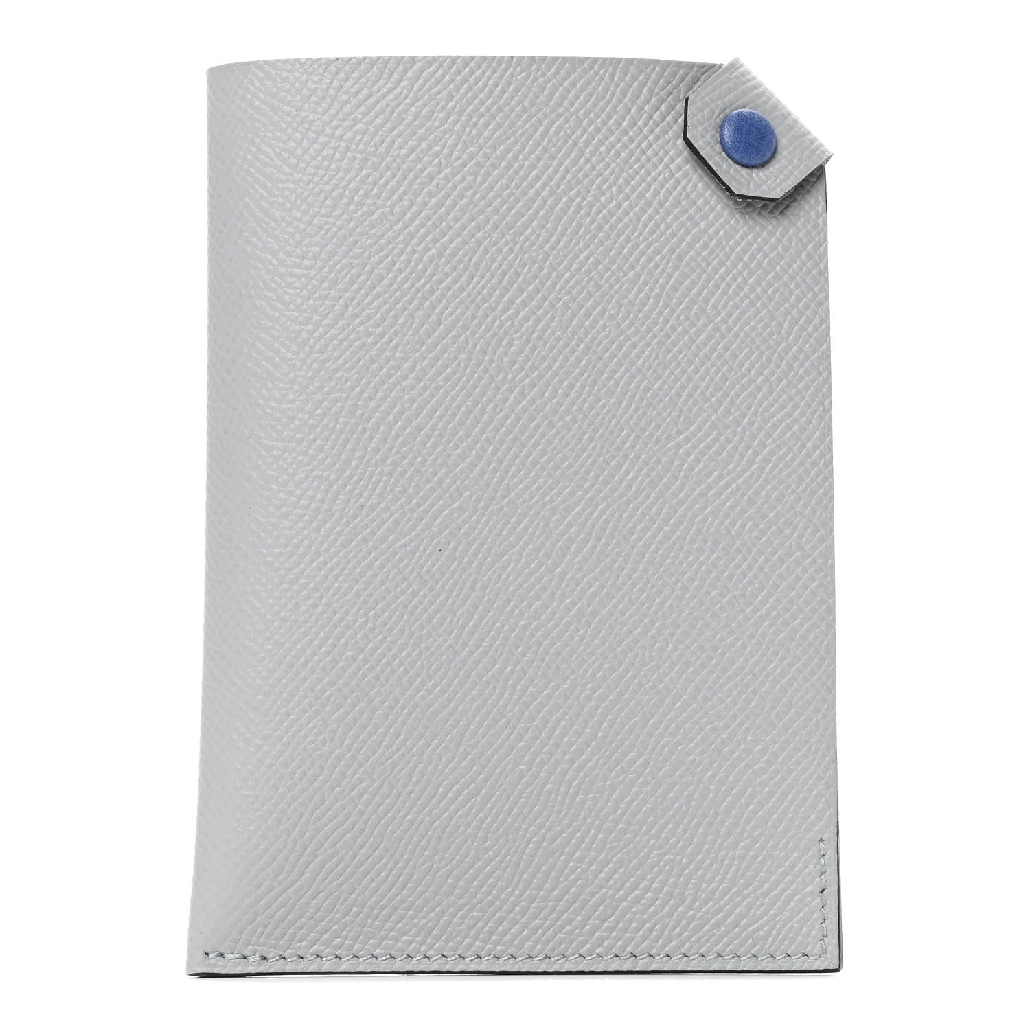 Hermes Epsom Tarmac Dot PM Passport Holder Bleu Glacier Bleu Brighton 1 of 4