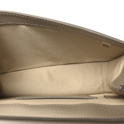 Chloe Calfskin Suede C Clutch With Chain Motty Grey 5 of 9