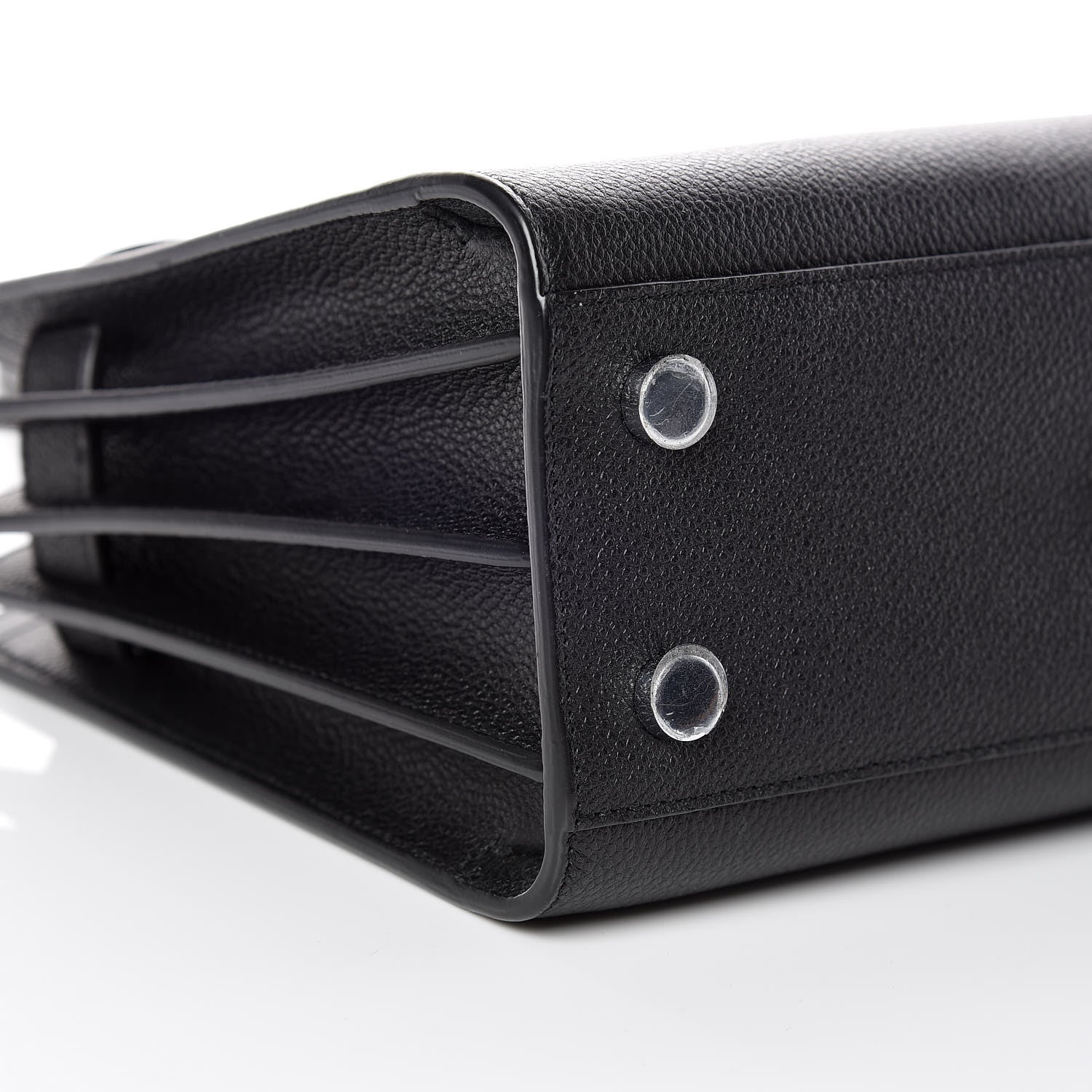Saint Laurent Grained Calfskin Nano Sac De Jour Black 6 of 11