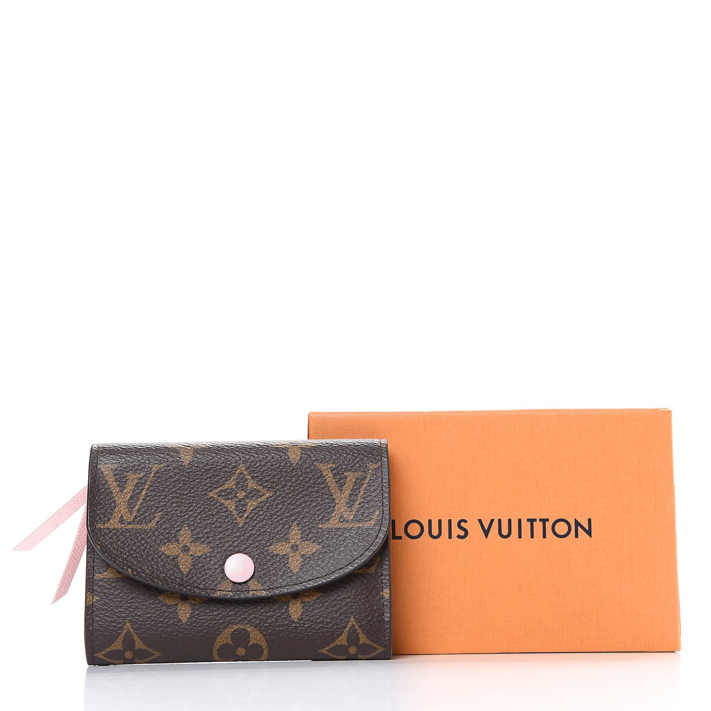 Monogram Rosalie Coin Purse Rose Ballerine