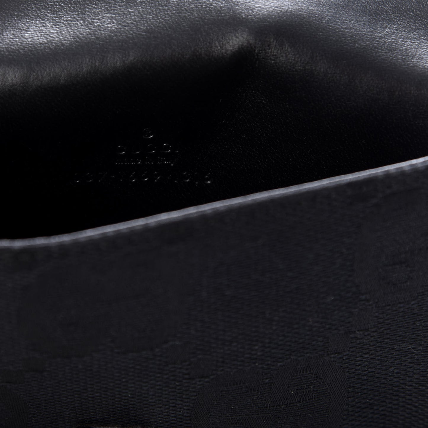 Monogram Belt Pouch Black