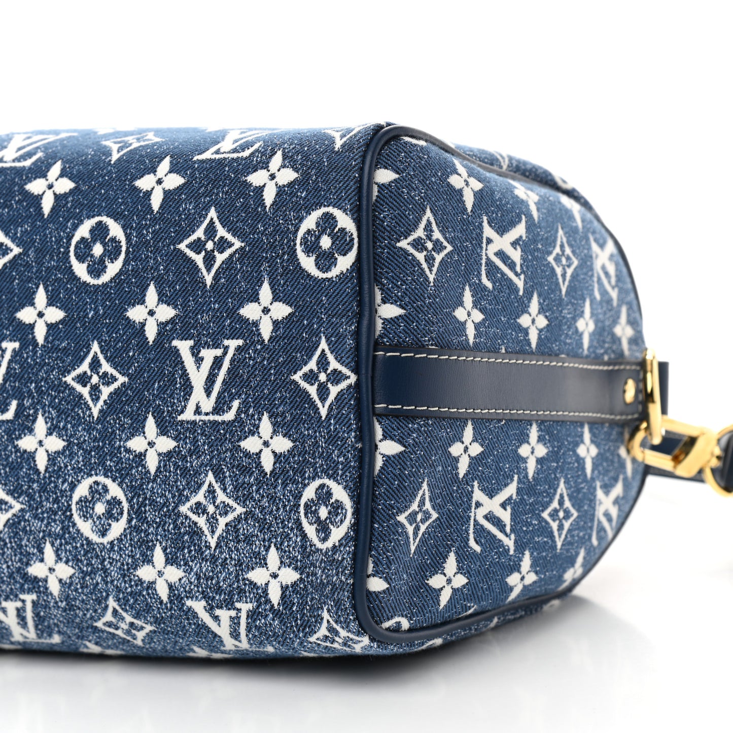 Monogram Jacquard Denim Speedy Bandouliere 25 Bleu