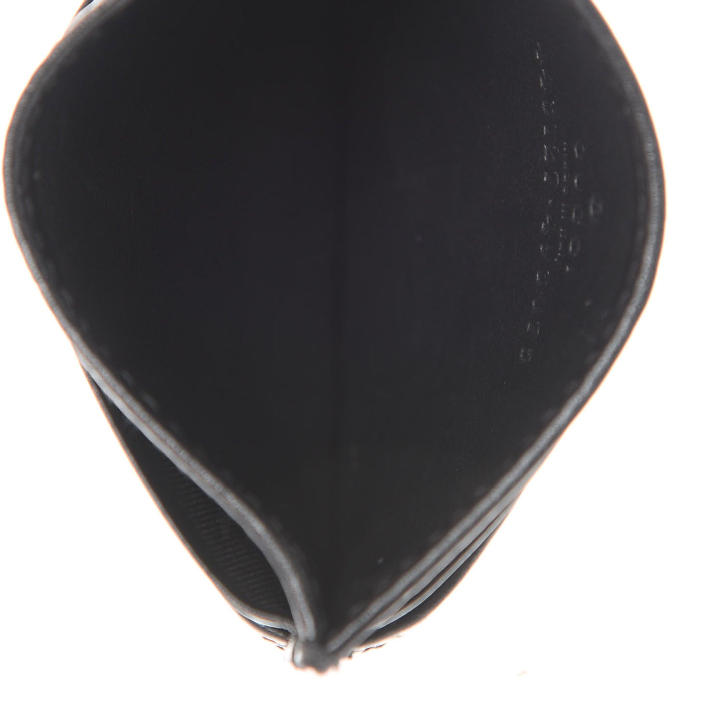 Calfskin Matelasse GG Marmont Card Holder Black