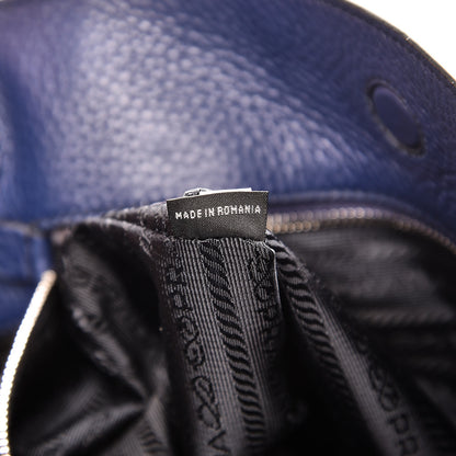 Prada Vitello Phenix Shopping Tote Inchiostro 6 of 11