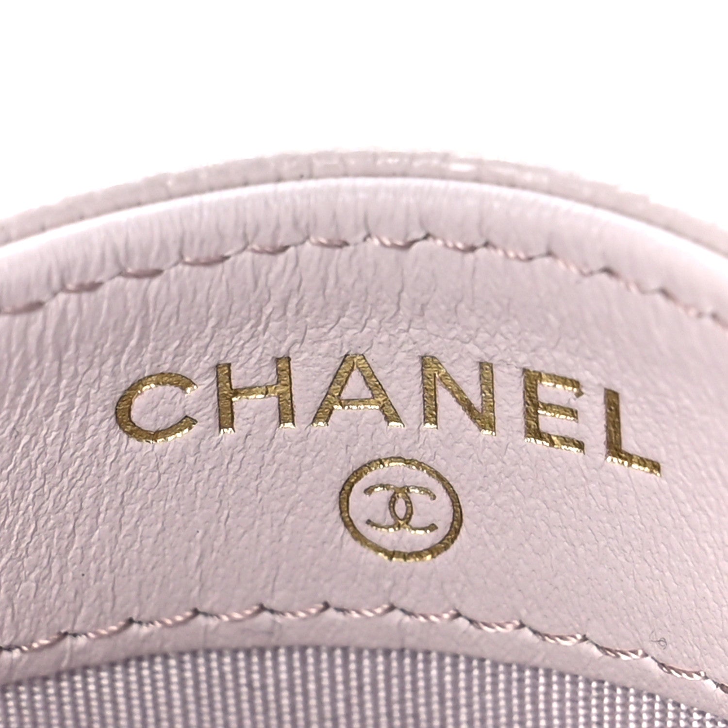 Chanel Caviar Quilted Chevron Boy Card Holder Light Purple 6 of 11