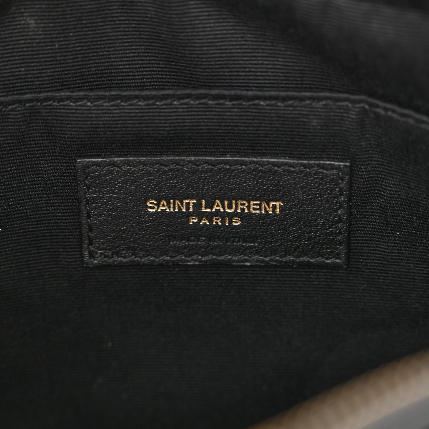 Calfskin Matelasse Monogram Lou Camera Bag Black