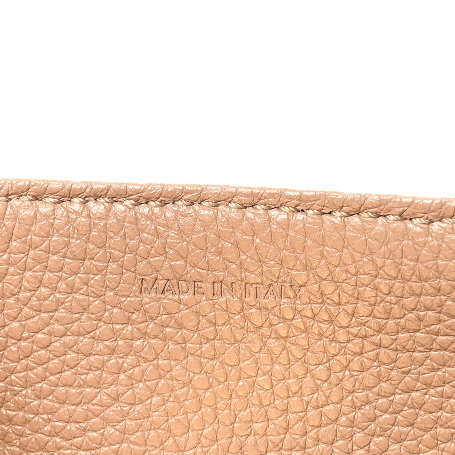 Celine Grained Calfskin Small 16 Top Handle Bag Beige 7 of 10
