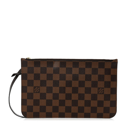 Louis Vuitton Damier Ebene Neverfull MM GM Pochette 1 of 8