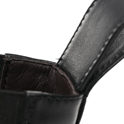 Bottega Veneta Calfskin Storm Chelsea Boots 38.5 Black 11 of 15