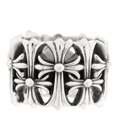 Chrome Hearts Sterling Silver Cemetery Cross Ring 67 12 3 of 5