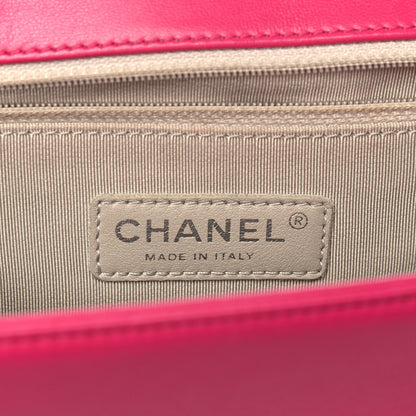 Chanel Calfskin Quilted Large Boy Flap Pink 5 of 14