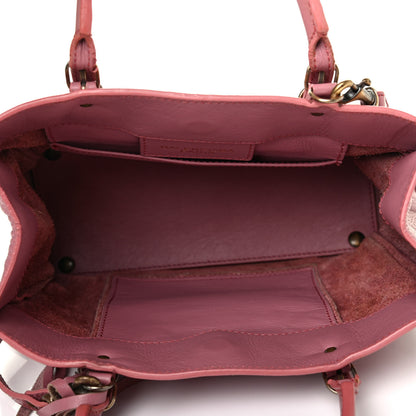 Balenciaga Calfskin Papier Mini A4 Tote Pink 4 of 4