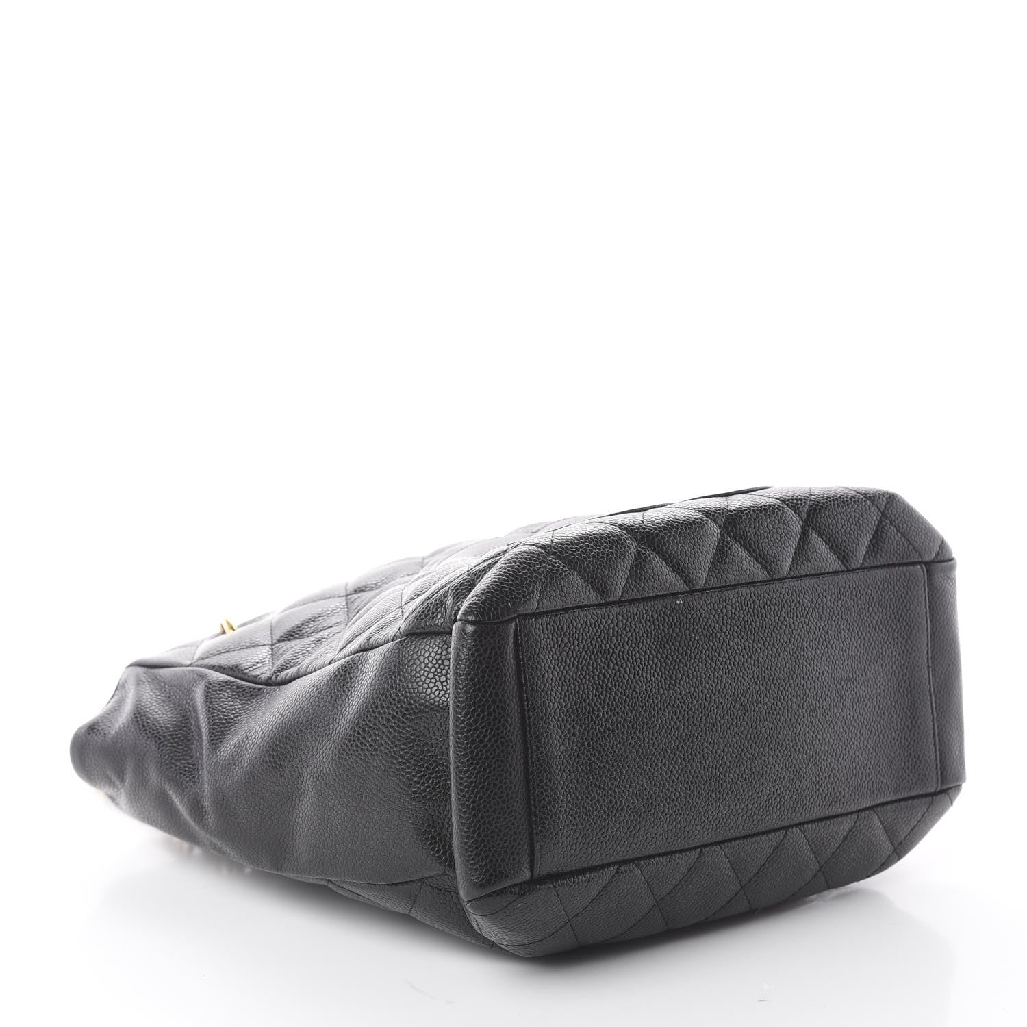 Chanel Caviar Quilted Petit Shopping Tote PST Black 5 of 17