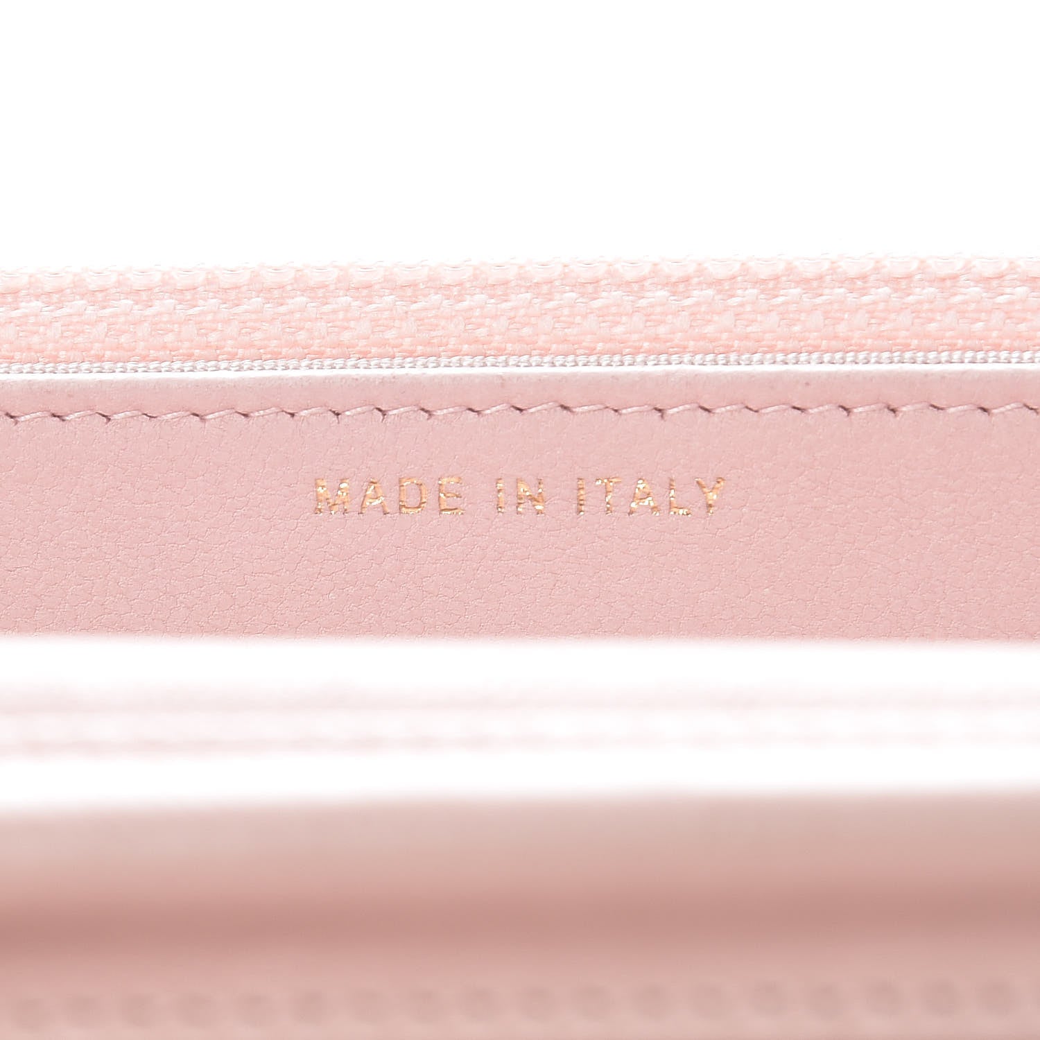 Chanel Calfskin Chevron Quilted Wallet On Chain WOC Pink 7 of 10