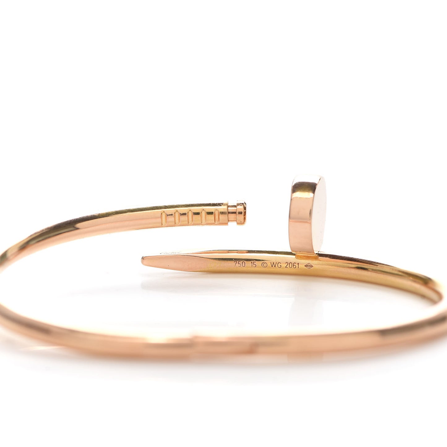 18K Yellow Gold Juste Un Clou Bracelet 15