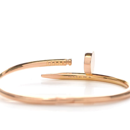 Cartier 18K Yellow Gold Juste Un Clou Bracelet 15 4 of 6
