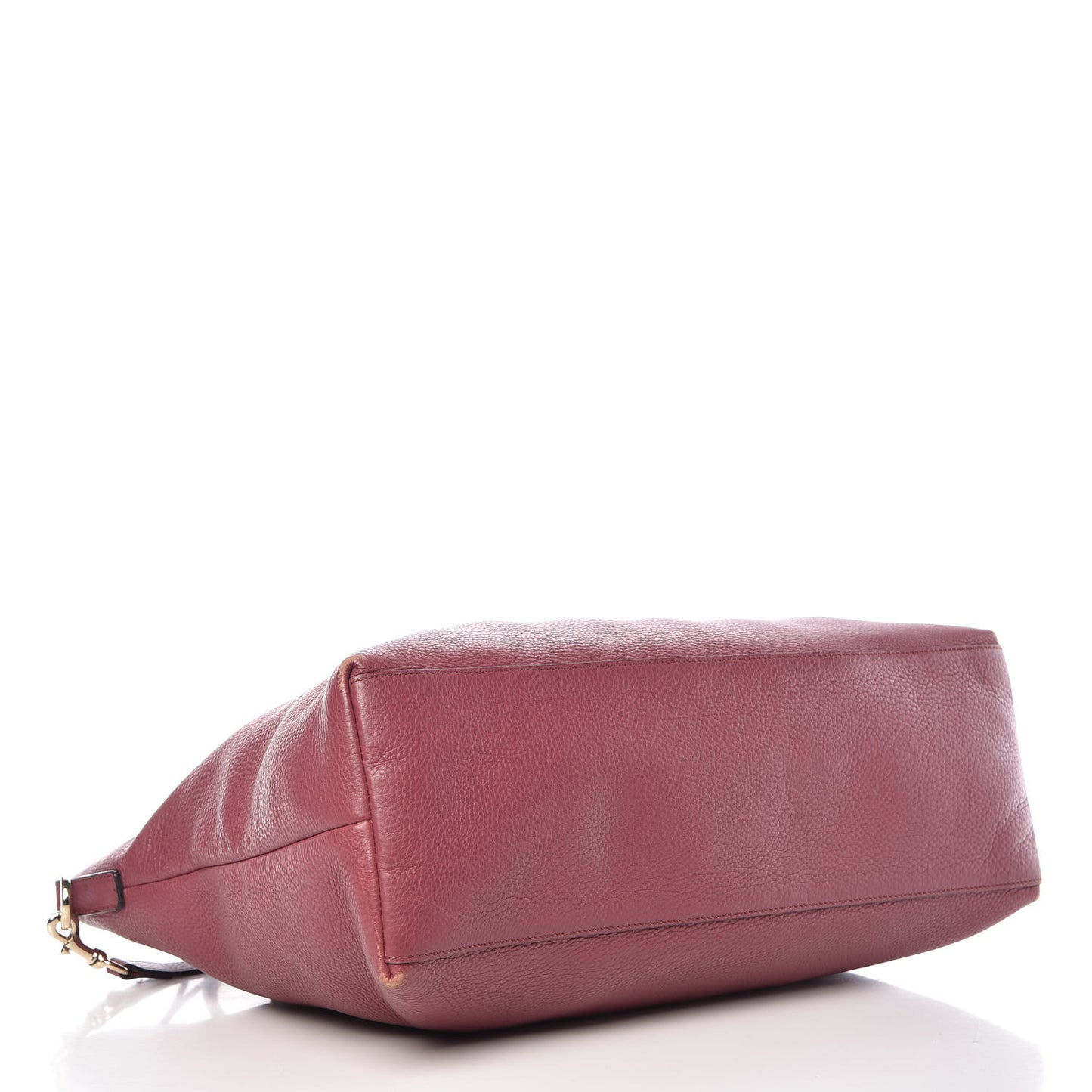 Calfskin Large Bamboo Tassel Top Handle Tote Peonia Flower