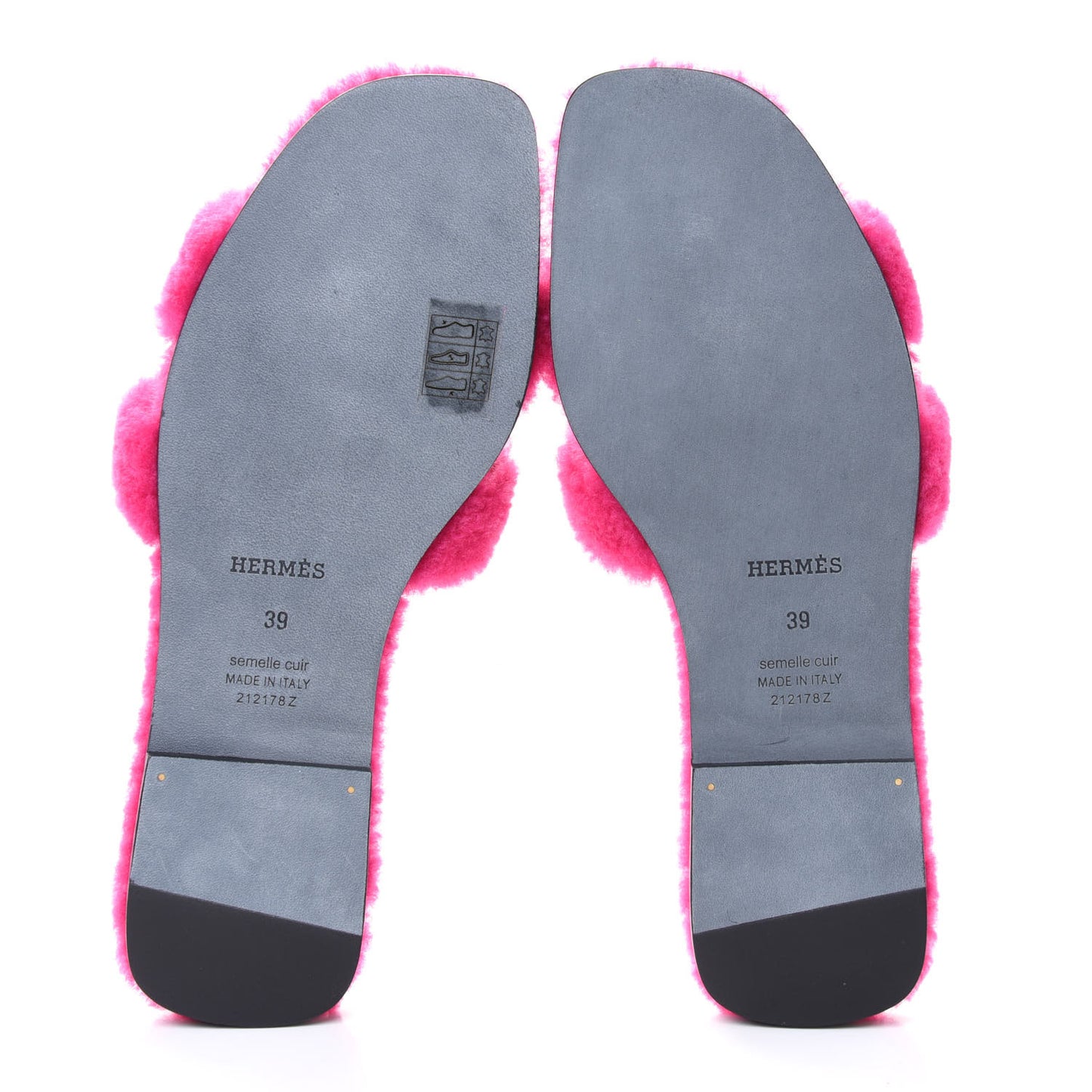 Woolskin Oran Sandals 39 Rose Fuchsia