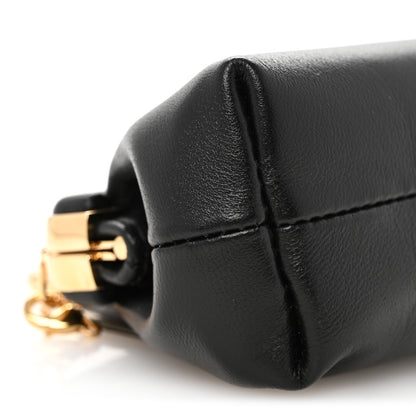 Fendi Shiny Nappa Nano Fendi First Bag Charm Black 9 of 11