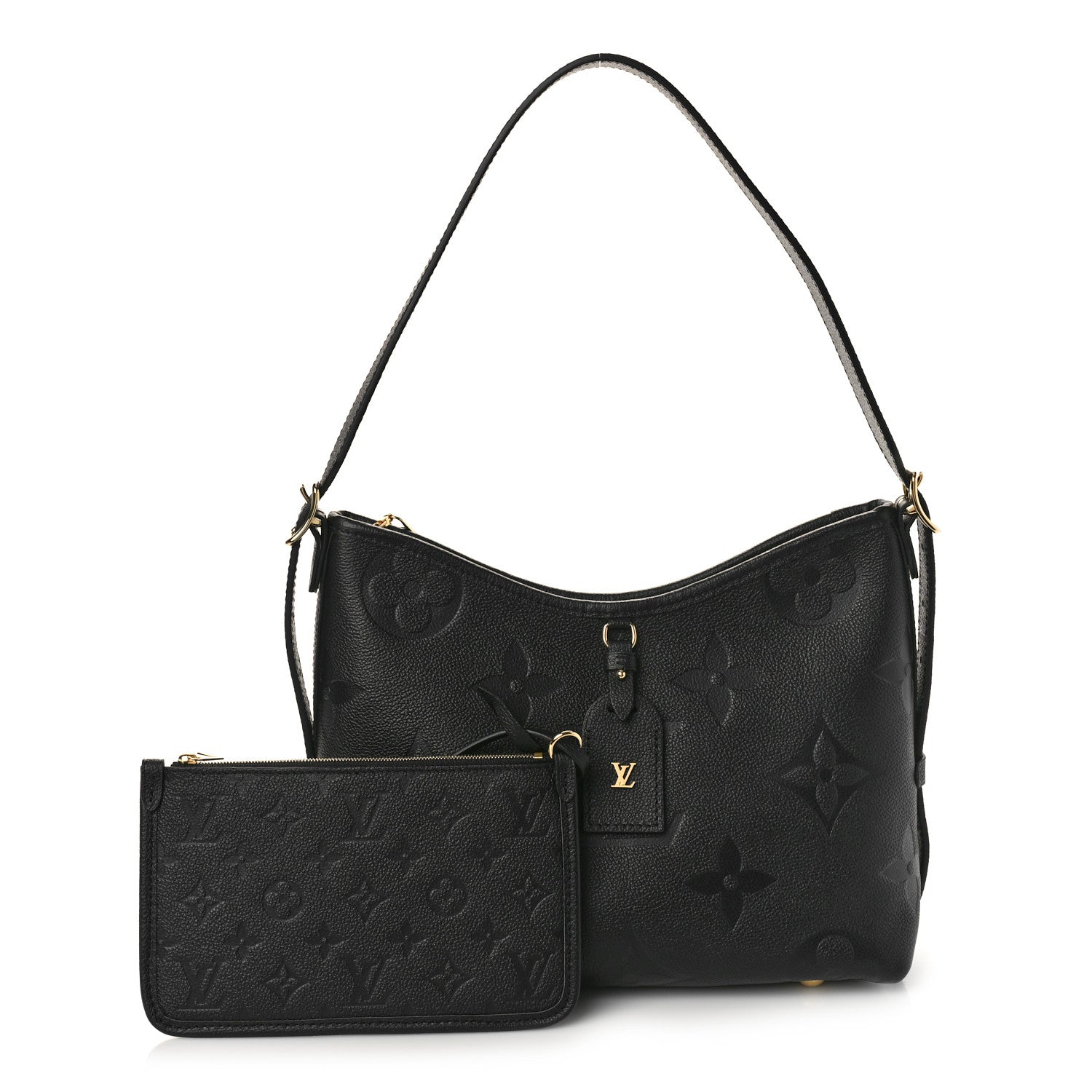 Louis Vuitton Empreinte Carryall PM Black 1 of 9