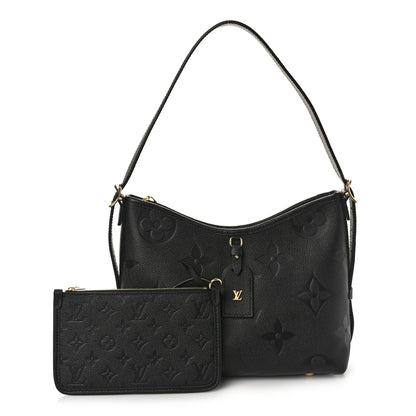 Louis Vuitton Empreinte Carryall PM Black 1 of 9