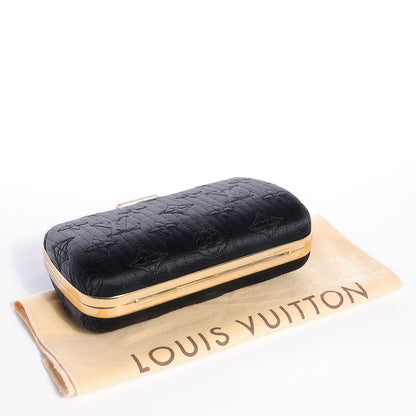 Louis Vuitton Monogram Motard Minaudiere Clutch Black 5 of 9