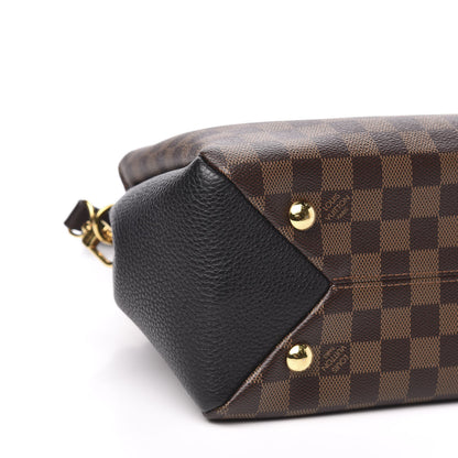 Louis Vuitton Damier Ebene Cuir Taurillon Brittany Black 6 of 8