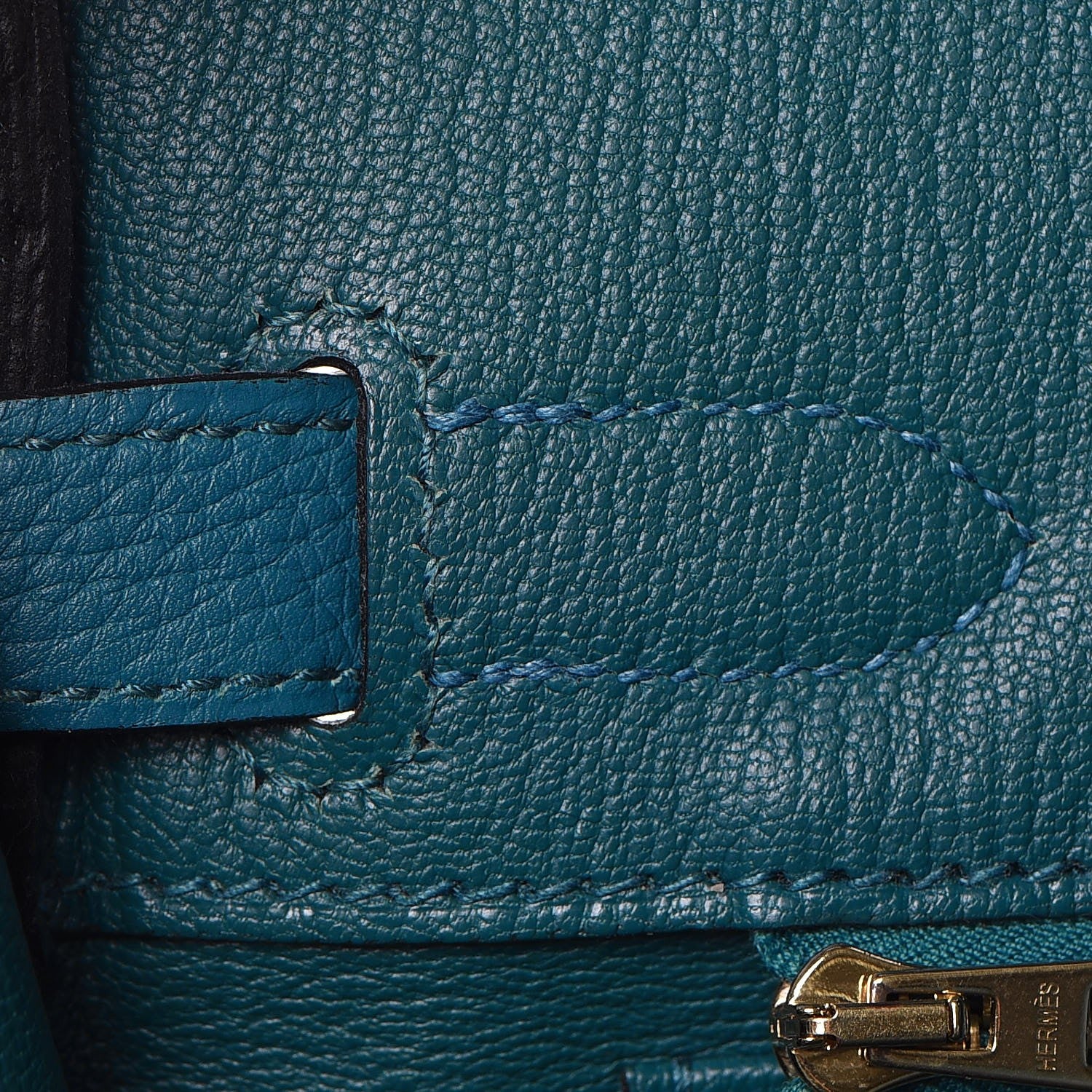 Hermes Taurillon Clemence Birkin 30 Cobalt 25 of 32