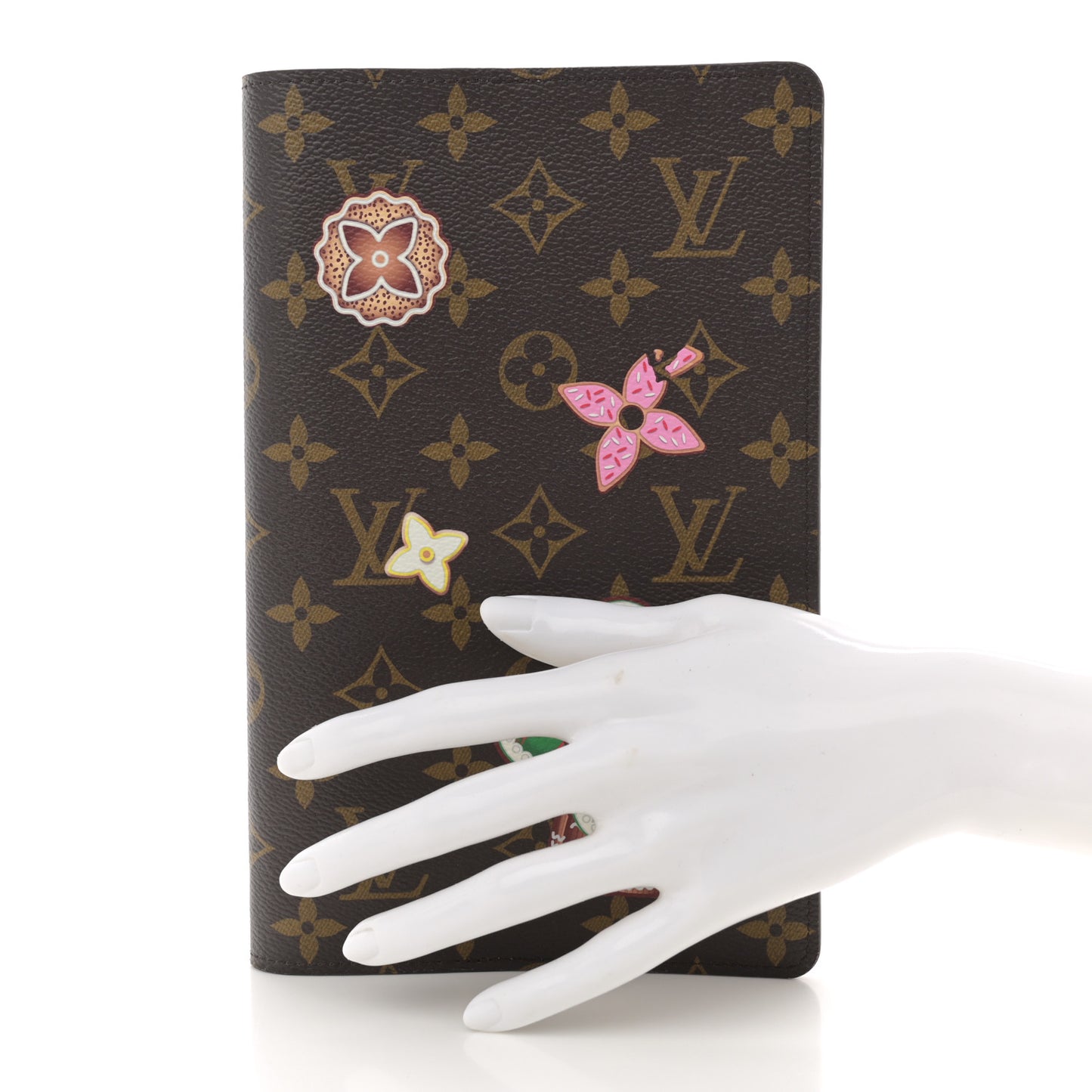Monogram Emily Notebook Cover MM Coquelicot