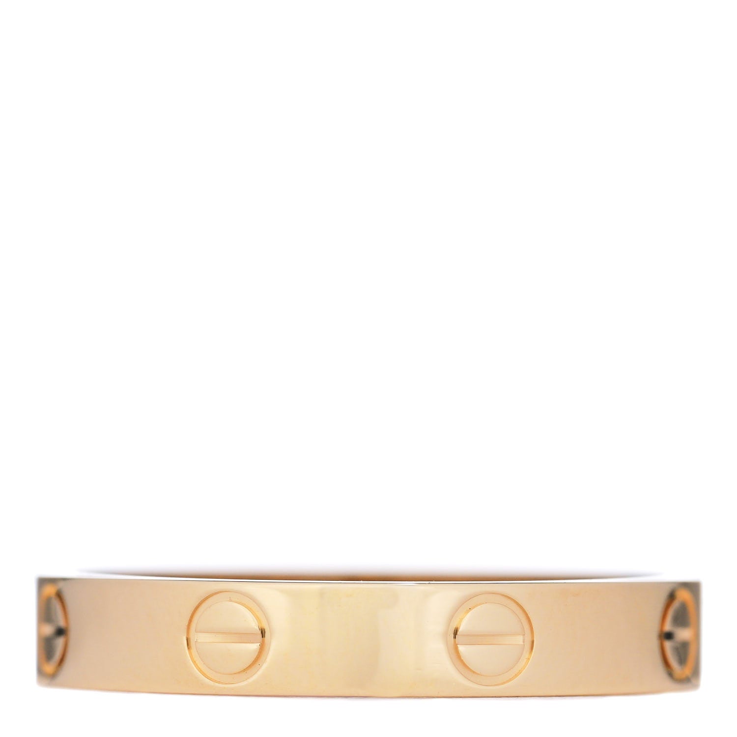 Cartier 18K Yellow Gold 3.5mm LOVE Wedding Band Ring 61 9.5 3 of 5