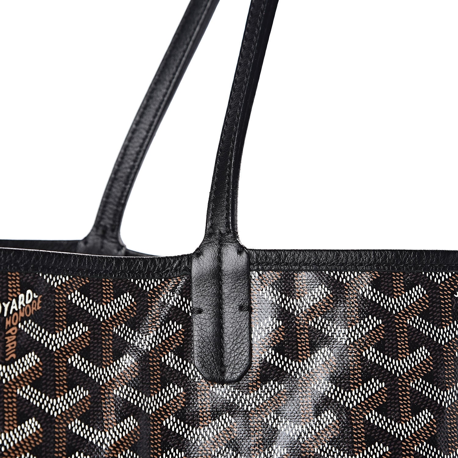 Goyard Goyardine Saint Louis GM Black 10 of 14