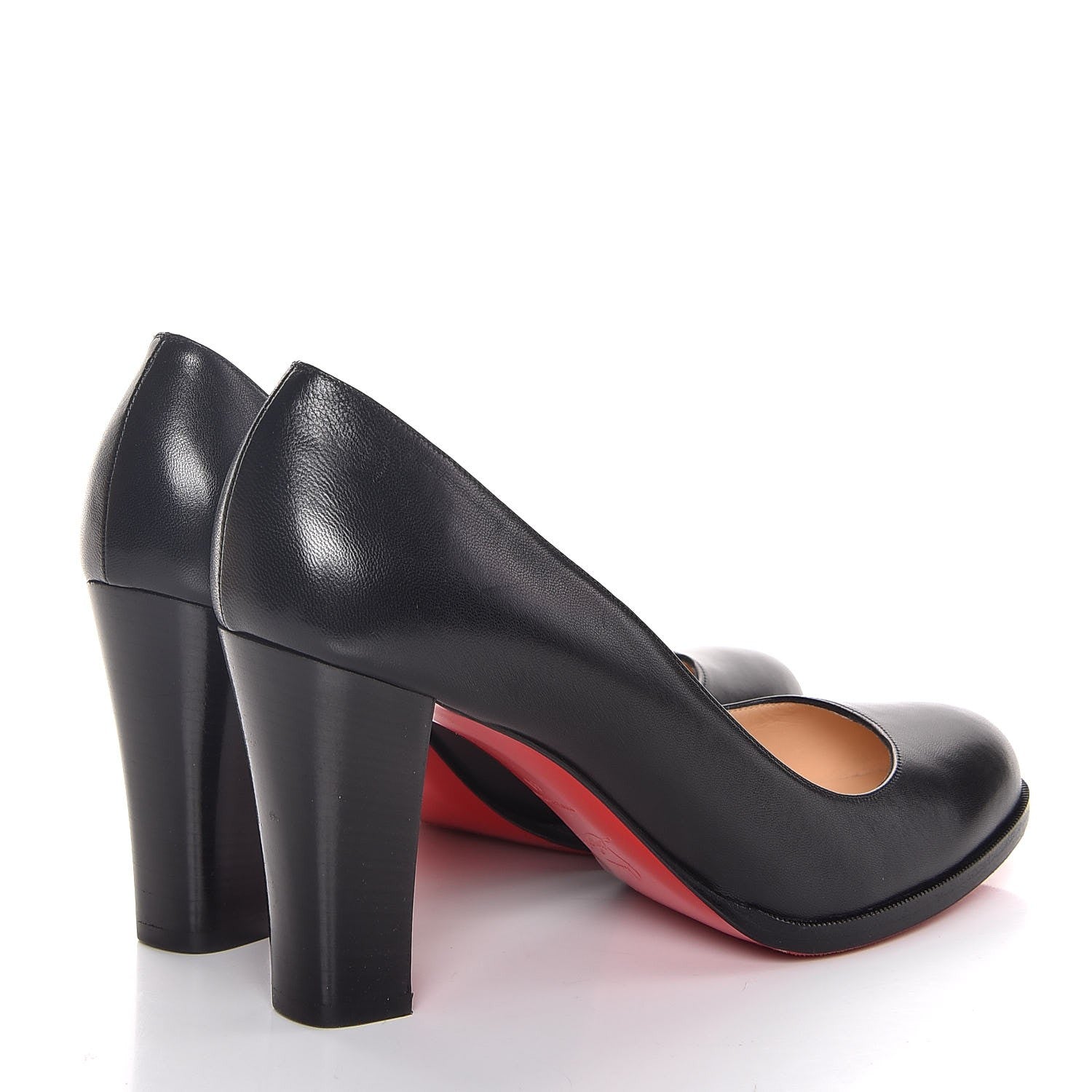 Christian Louboutin Shiny Nappa London B 85 Pumps 41 Black 4 of 9