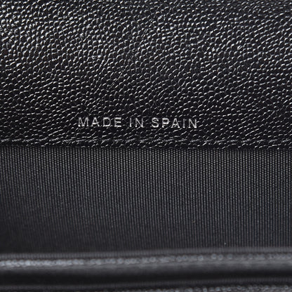 Chanel Caviar Quilted Boy Flap Card Holder Black 7 of 9