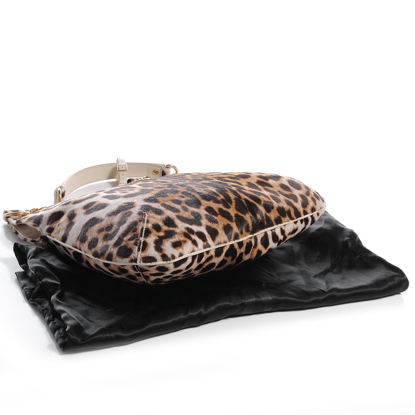 Leopard Pony Hair Tribute Tote