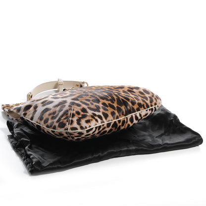 Saint Laurent Leopard Pony Hair Tribute Tote 4 of 7
