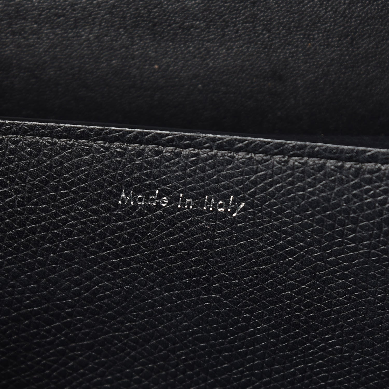Celine Baby Grained Calfskin Small Case Flap Black 7 of 17